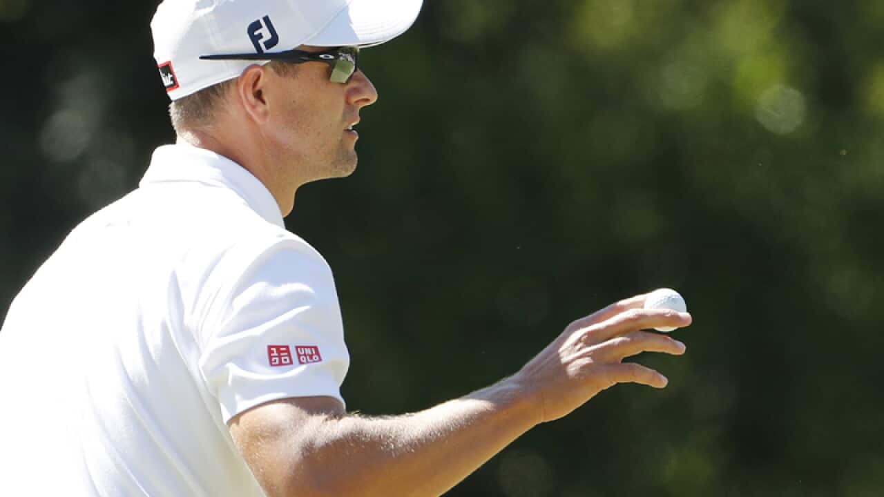Australian golfer Adam Scott