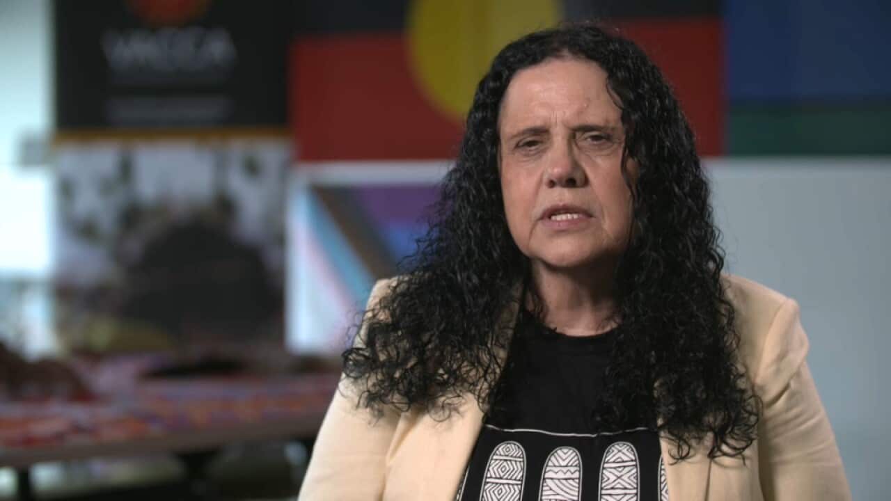 The CEO of the Victorian Aboriginal Child Care Agency, Muriel Bamblett, is interviewed by NITV News.