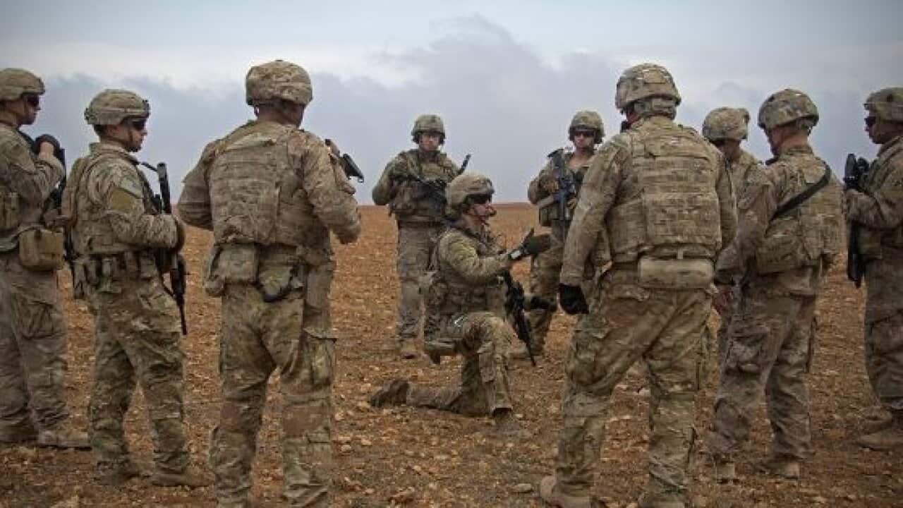 U.S. Soldiers in Manbij, Syria