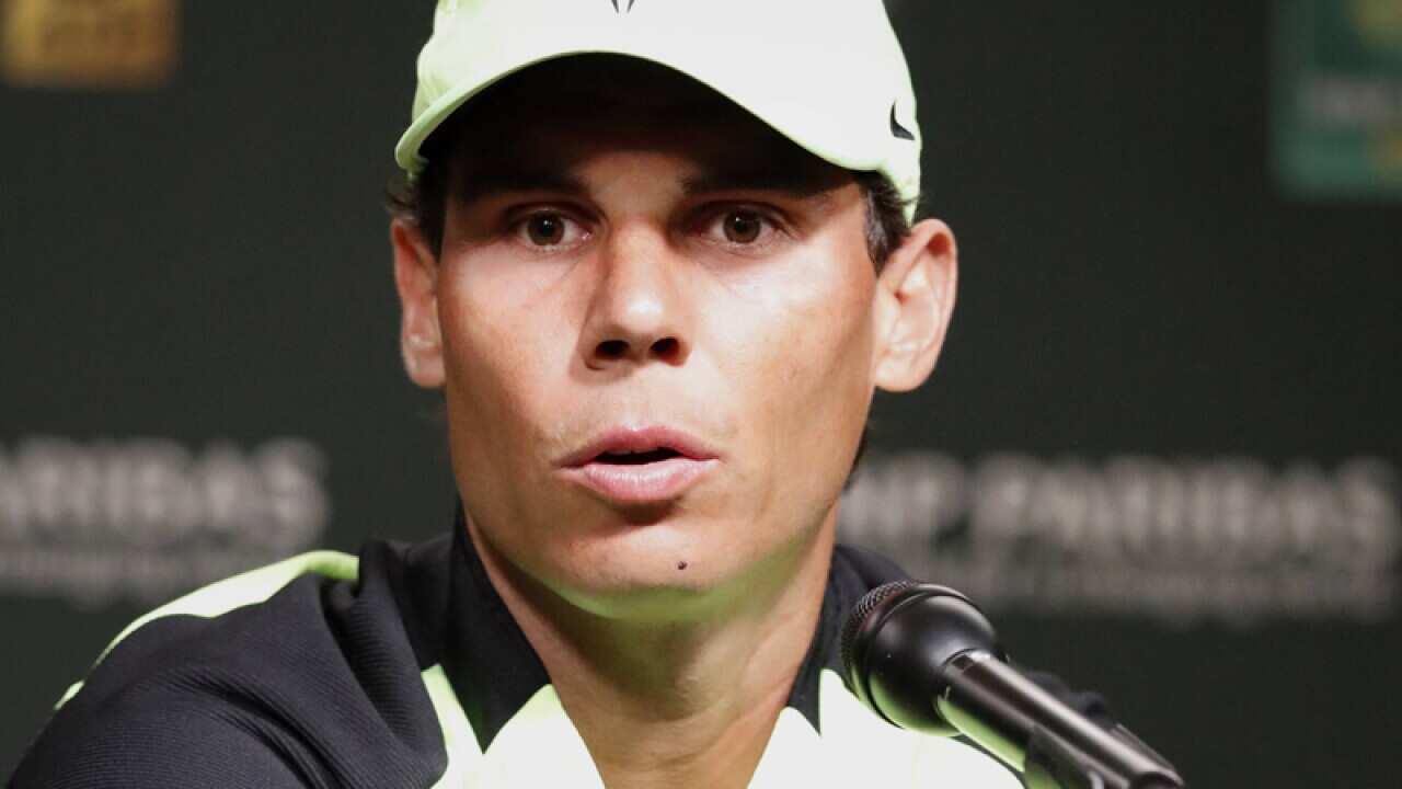 Rafael Nadal of Spain