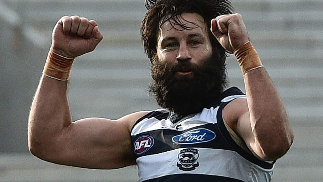 Geelong veteran Jimmy Bartel