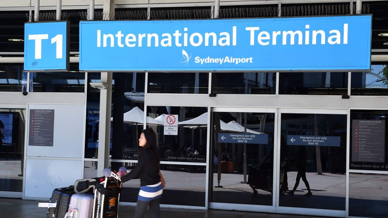 Sydney International Airport. (Stock Image)