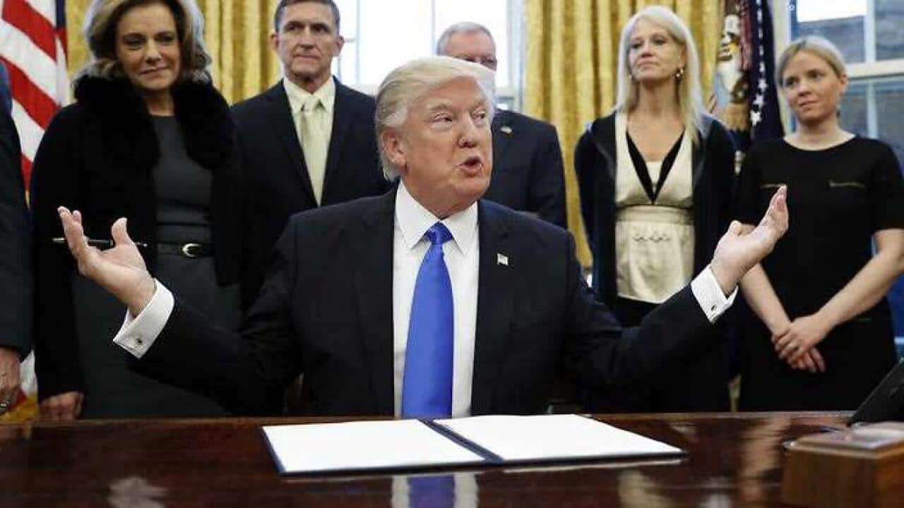 US President Donald Trump