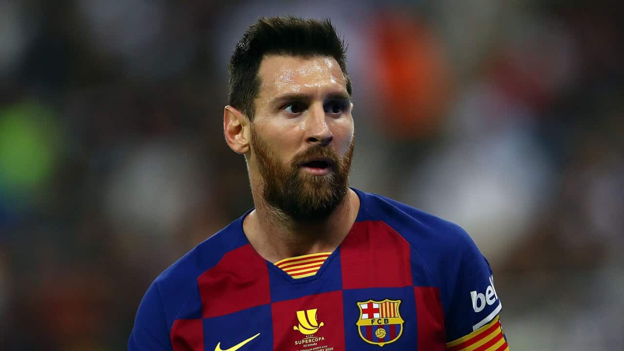 Leo Messi Supercopa Spain