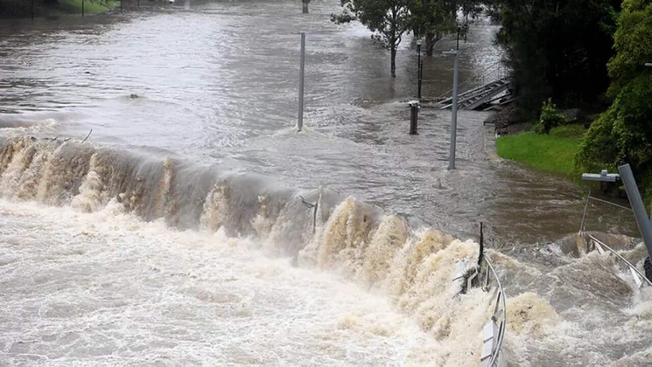 Flood in NSW.