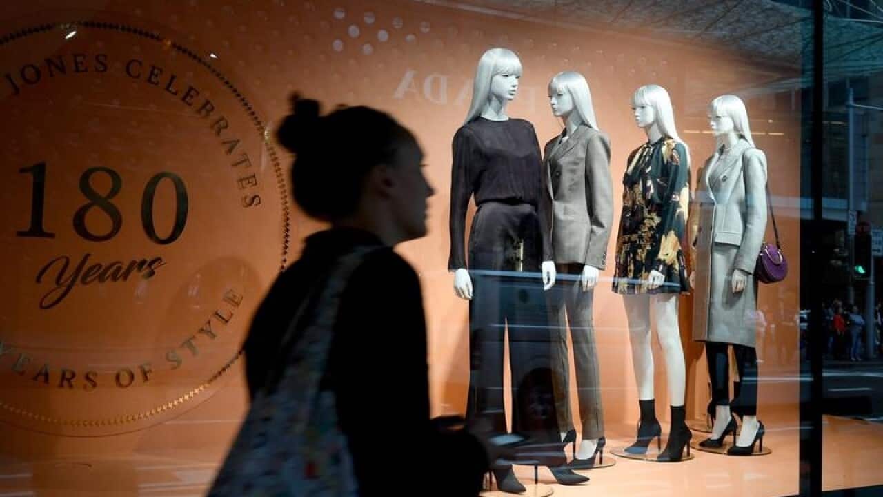 A David Jones department store