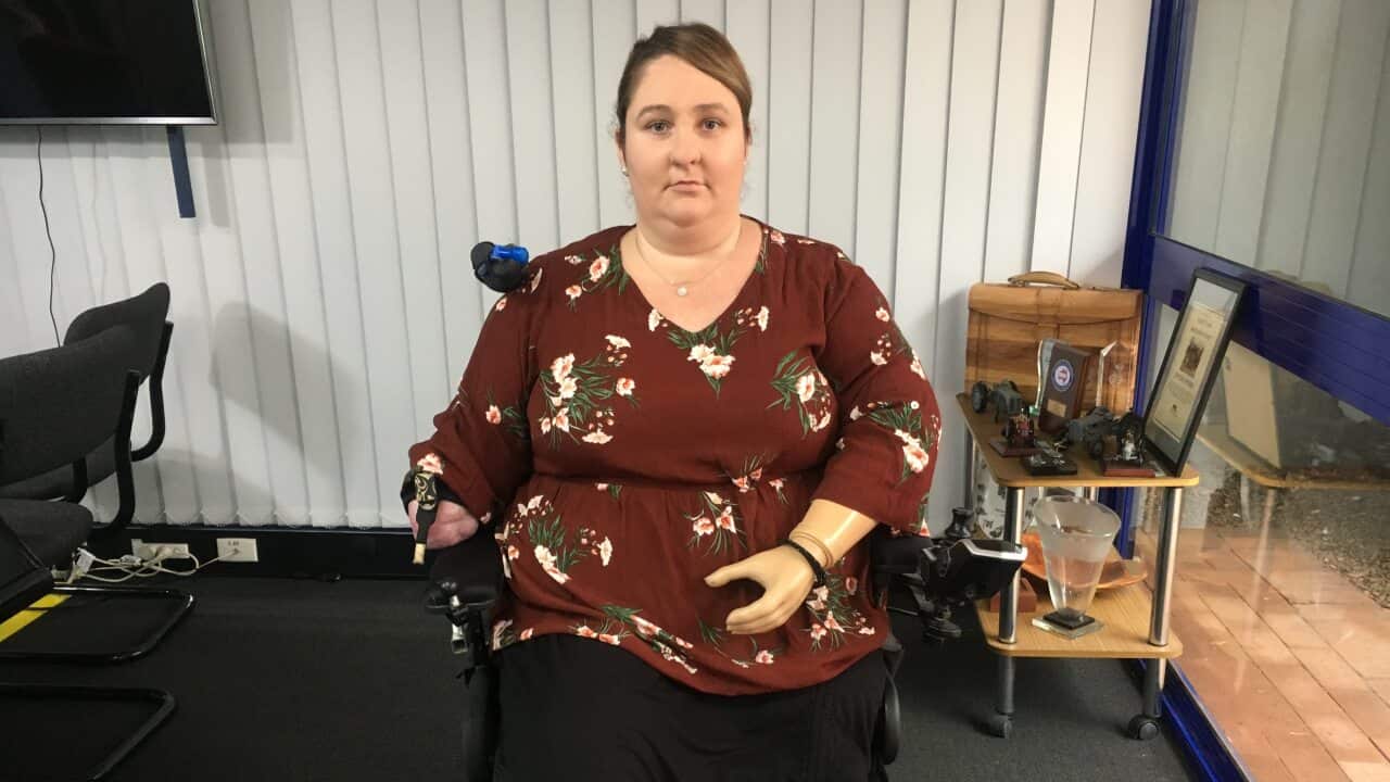 瓦倫丁女士(Korina Valentine)最初以為只是流感,但卻因敗血症而要截去四肢。