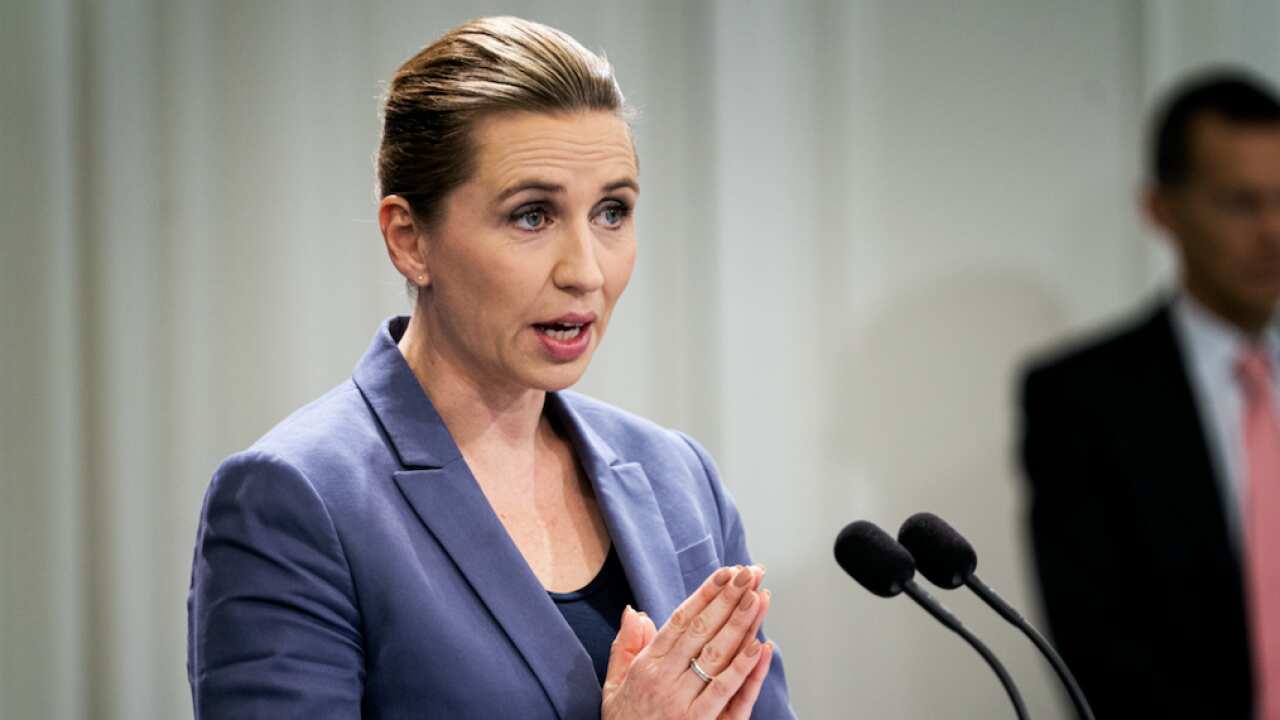 Danish Prime Minister Mette Frederiksen