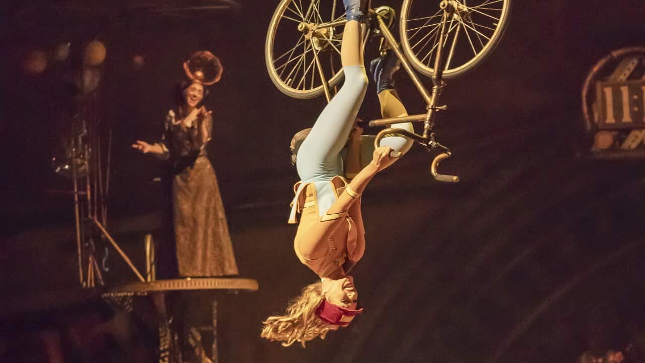Anne Weissbecker, cycliste volante avec le cirque du Soleil, ne sera pas dépaysée "Down Under"...