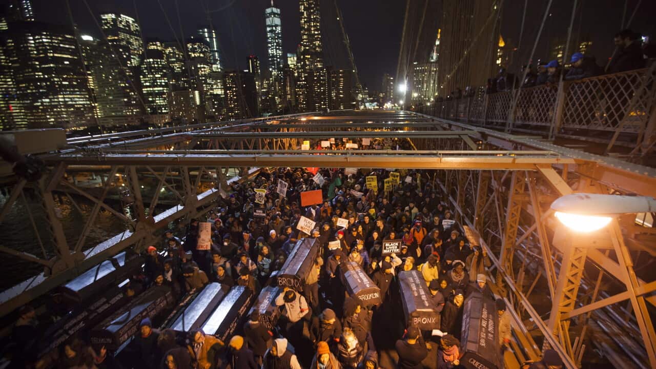 NY protests against police killings of unarmed black civilians