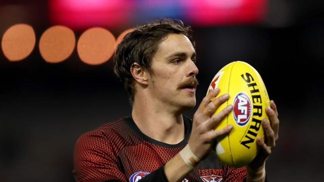 Joe Daniher of the Bombers.