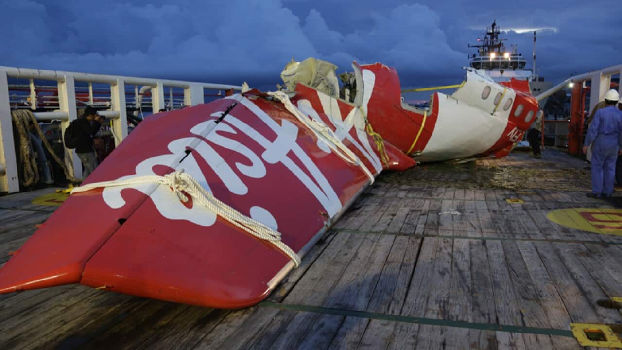 Parts of AirAsia Flight 8501