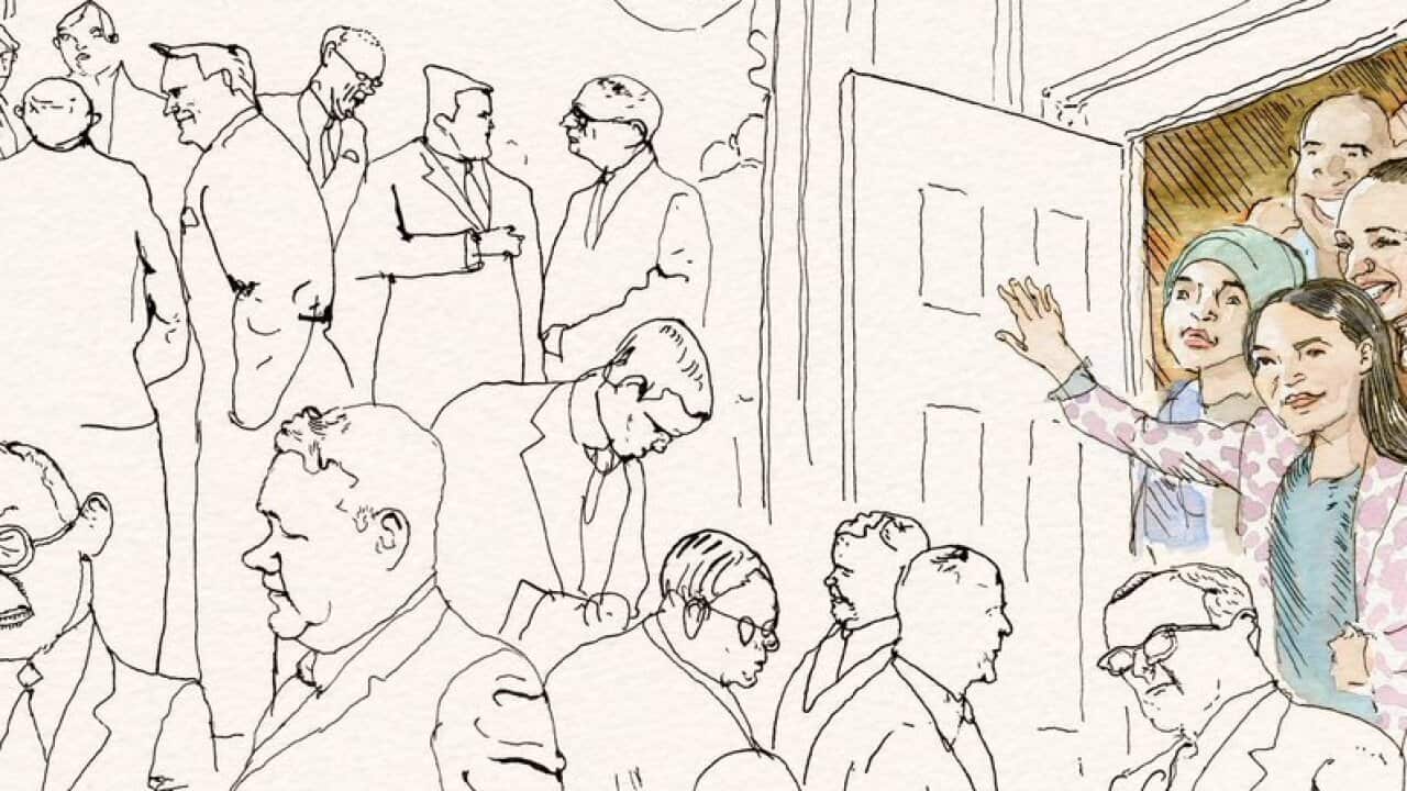 The New Yorker's 'welcome to congress' cover