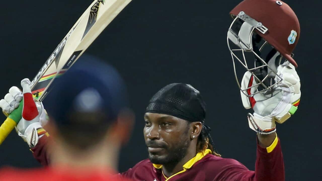 West Indies’ Chris Gayle
