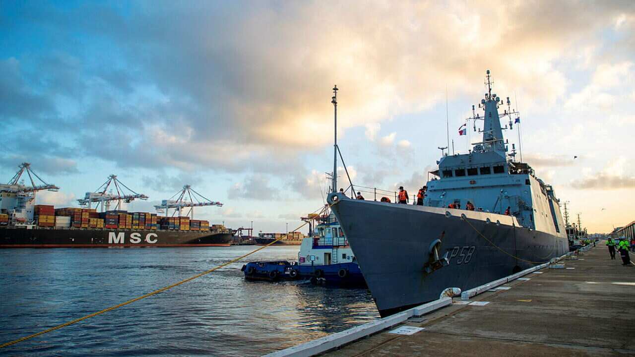 Indian Navy Ship Sumedha