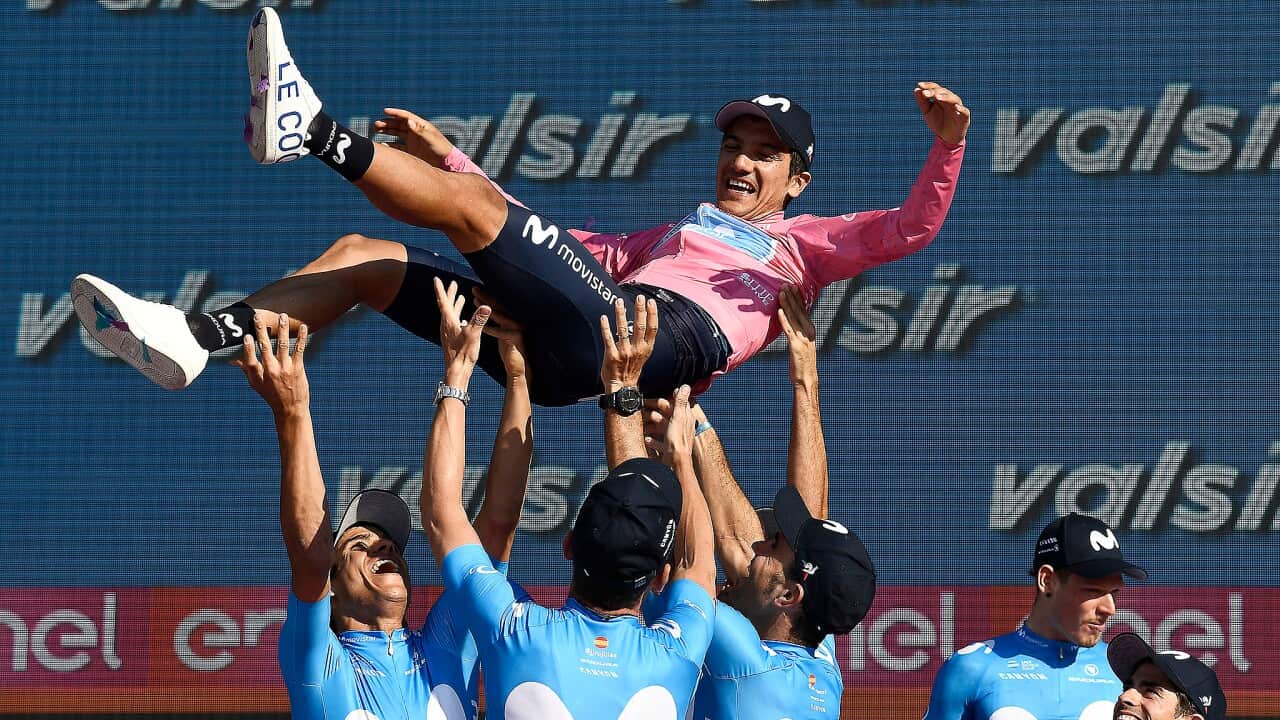 Richard Carapaz, Movistar, Giro d'Italia