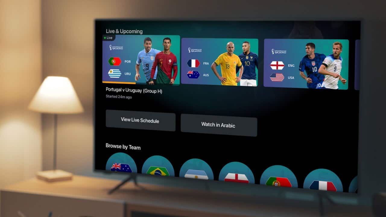 SBS On Demand FIFA World Cup Hub on Apple TV