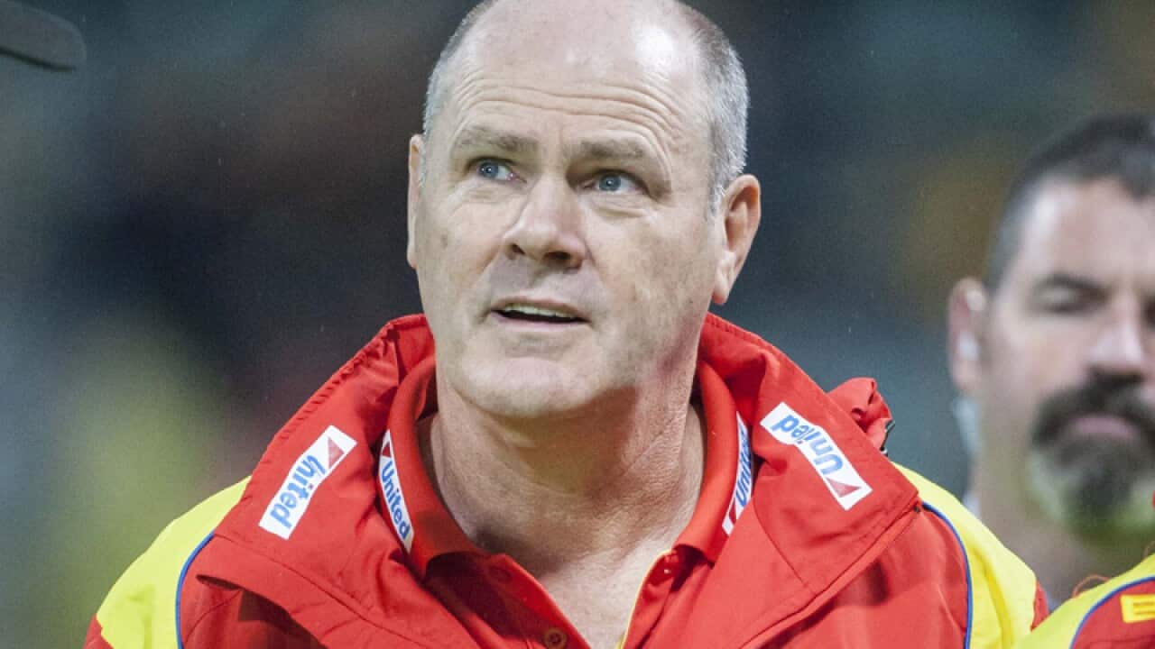 Gold Coast Suns coach Rodney Eade