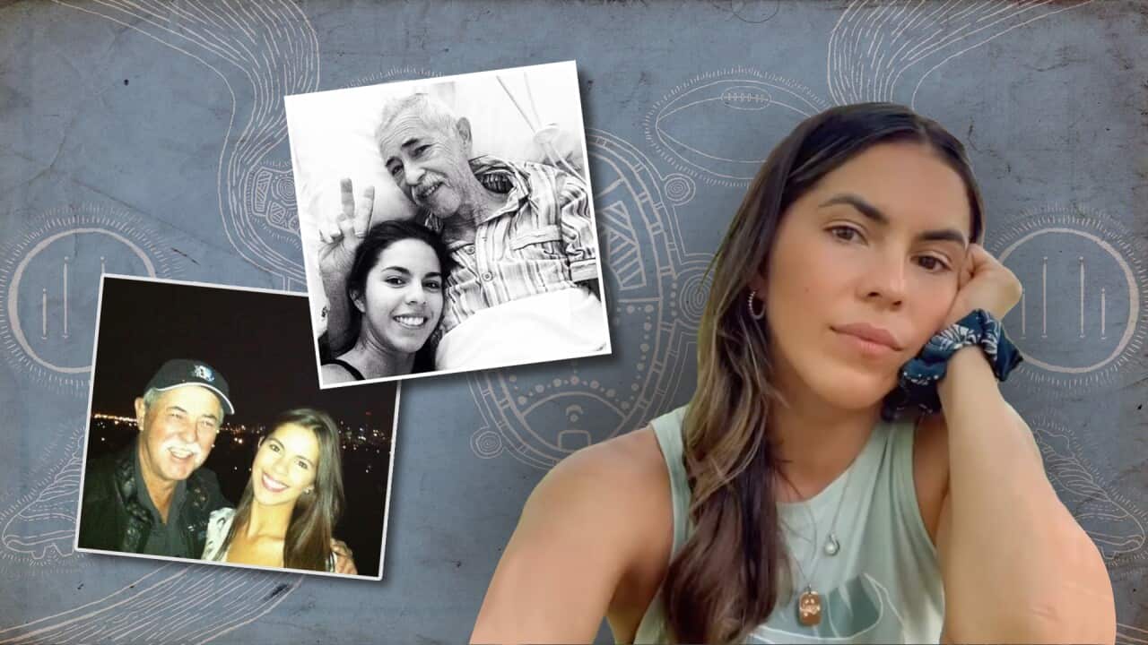 When Yokayi Footy host Megan Waters lost her father to cancer it set off a healing journey that she now calls a blessing