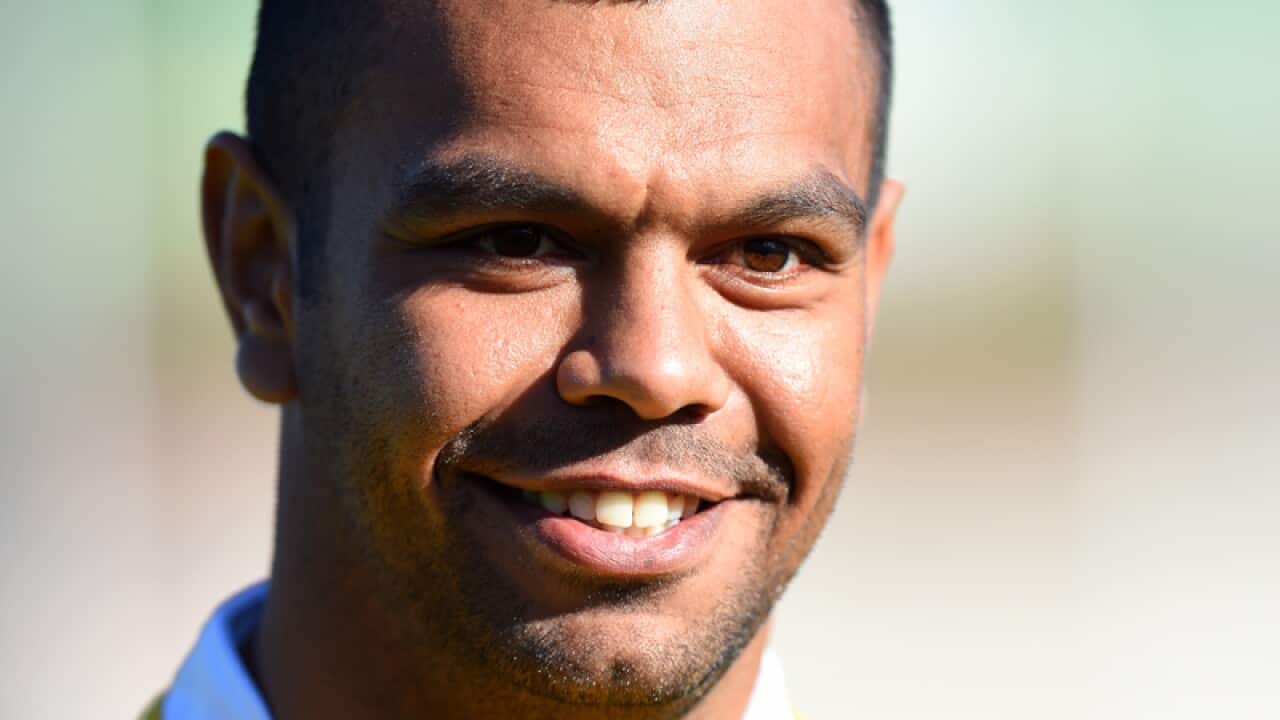 Australian Wallabies rugby union player Kurtley Beale