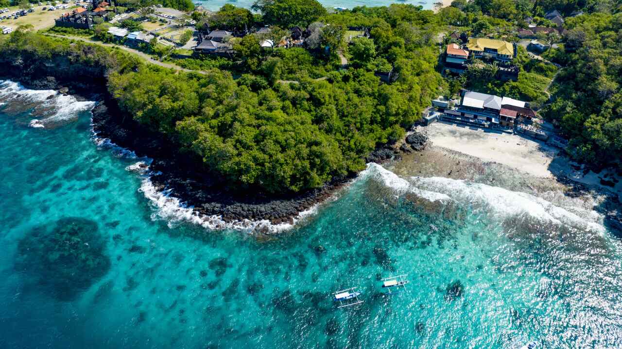 Padangbai, em Bali, Indonésia