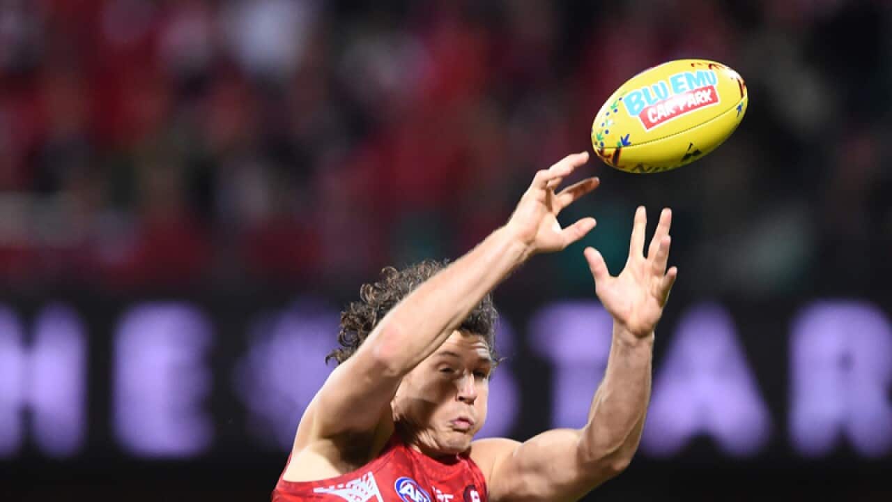 Kurt Tippett of the Swans
