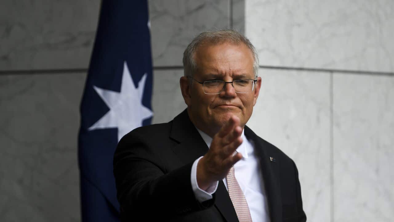 Prime Minister Scott Morrison after national cabinet