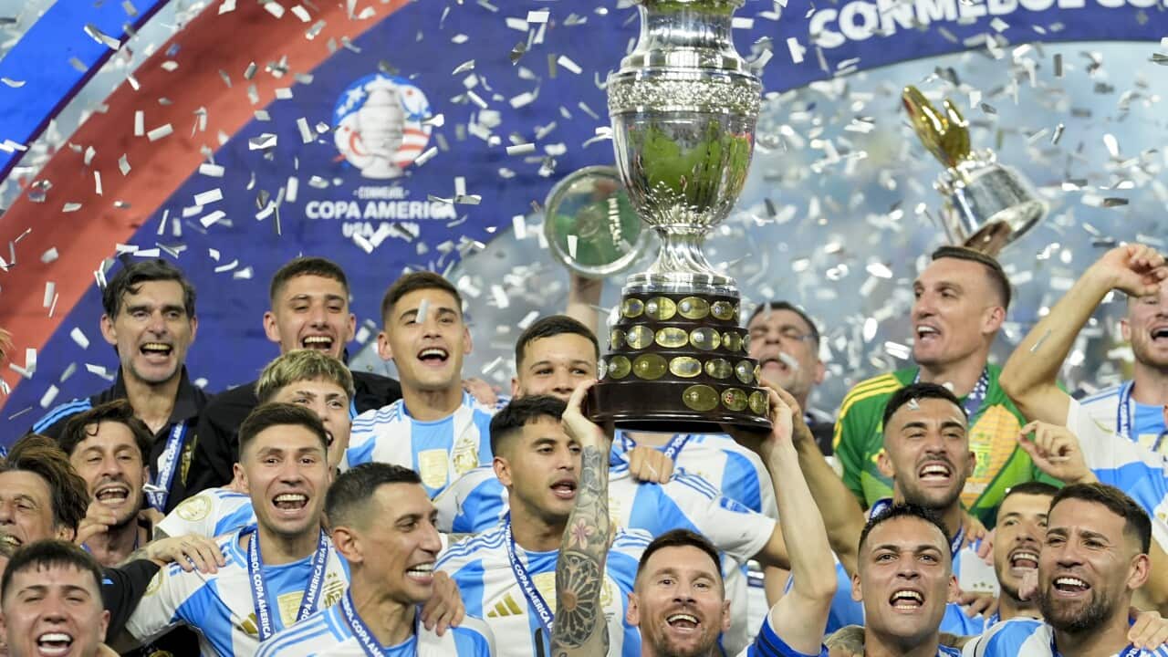 Copa America Soccer Argentina Colombia