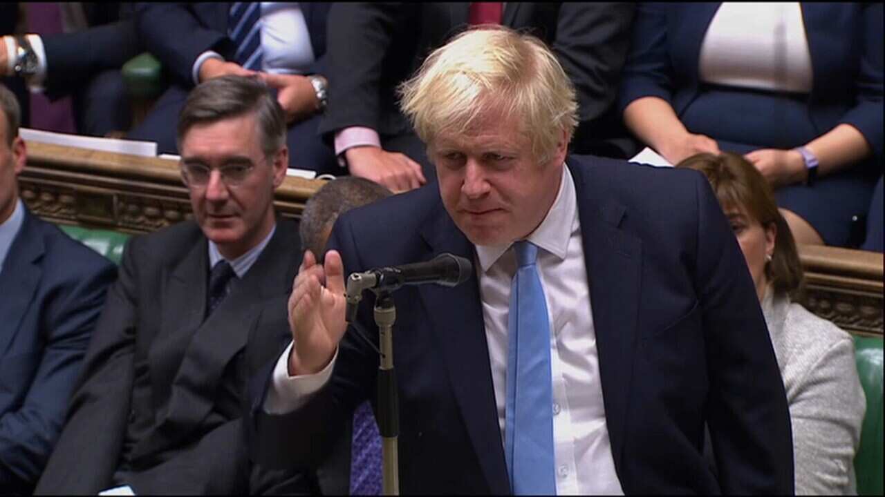 An under-pressure Boris Johnson puts his early election bill to the House. It didn't go as expected.