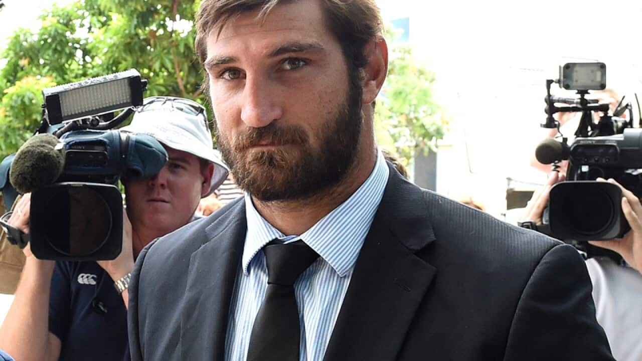 Dave Taylor arrives at the Southport Magistrates Court