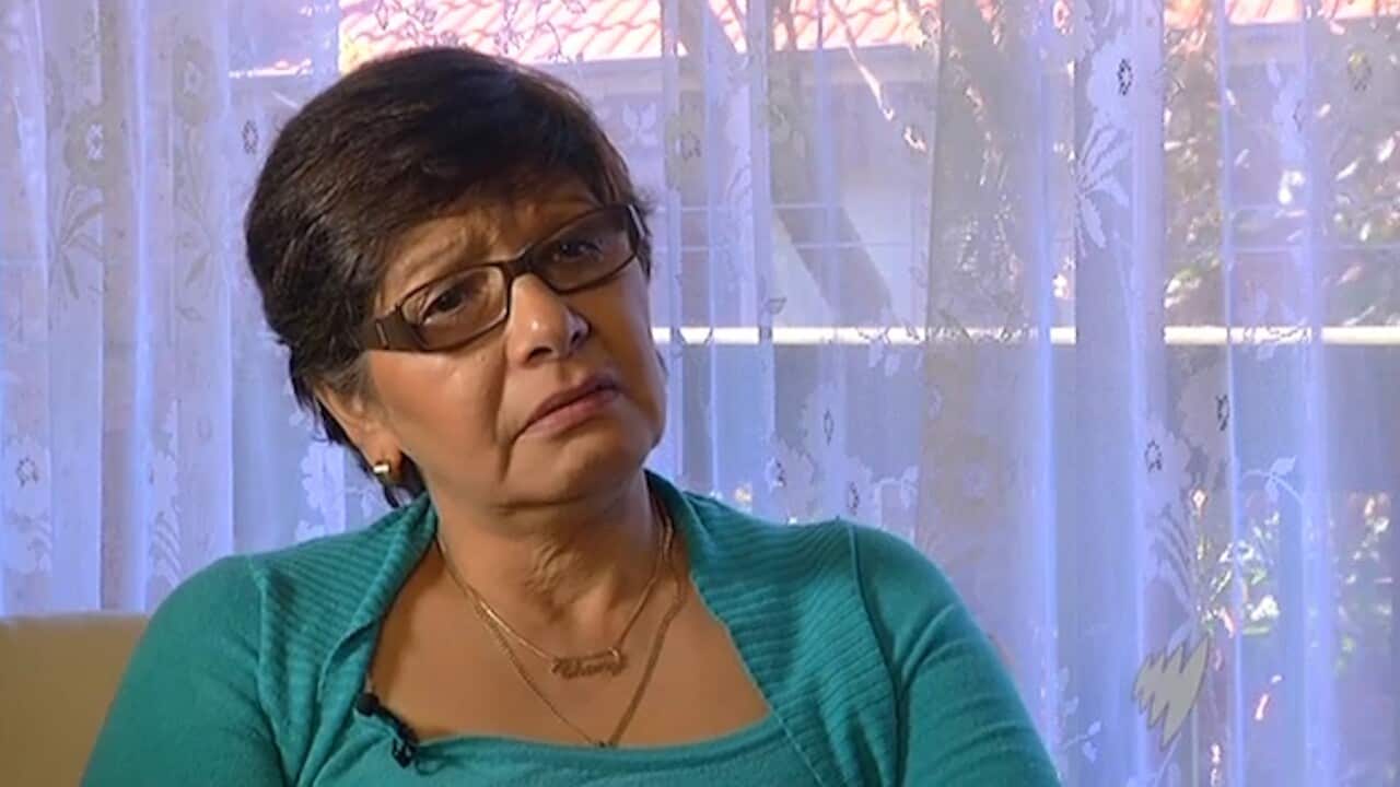 Adriana Rivas speaking to SBS Spanish in 2013