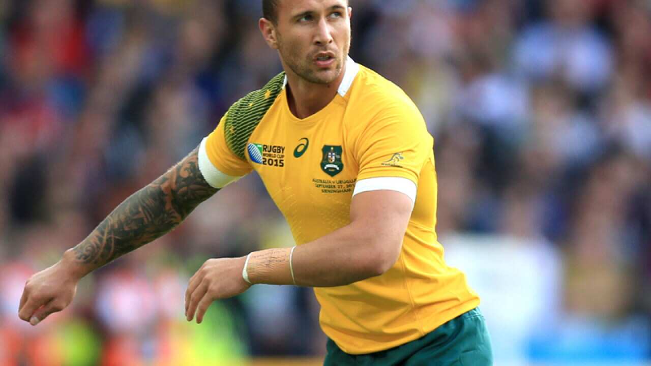 Wallabies playmaker Quade Cooper