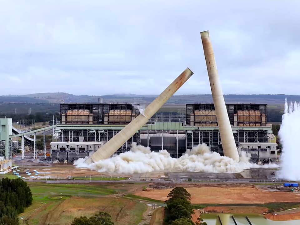 Liddell Power Station decommissioning gets underway with the bringing down of chimneys (SBS).jpg