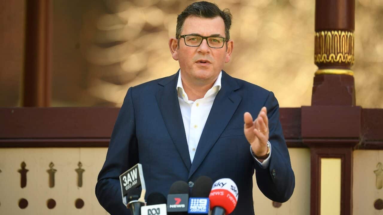Victorian Premier Daniel Andrews.