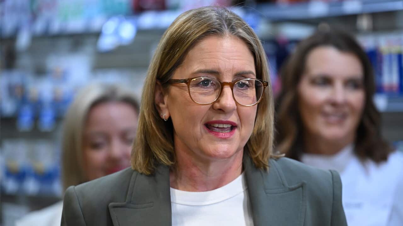 La dimissionaria leader del partito laburista Jacinta Allan.
