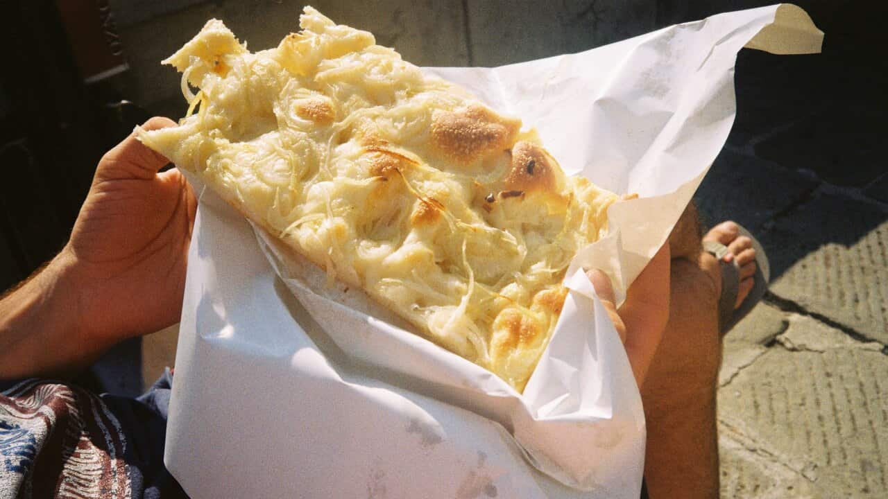 Onion focaccia