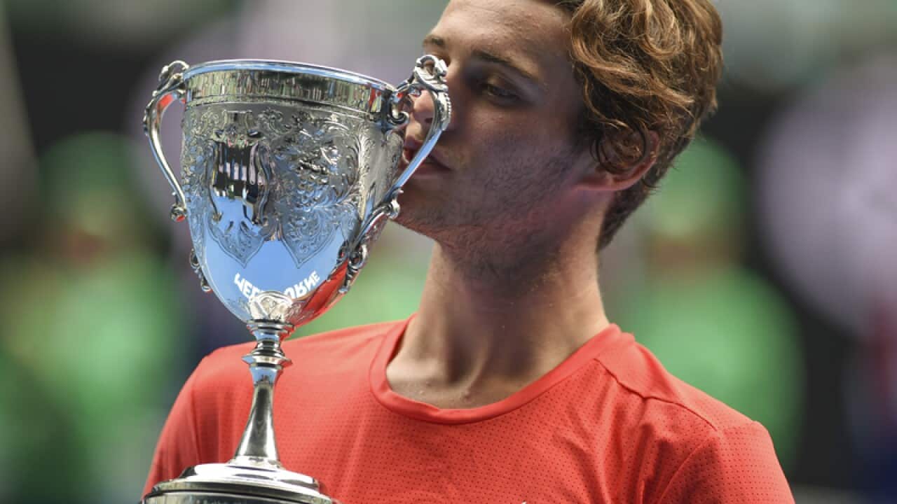 Australian teenager Oliver Anderson