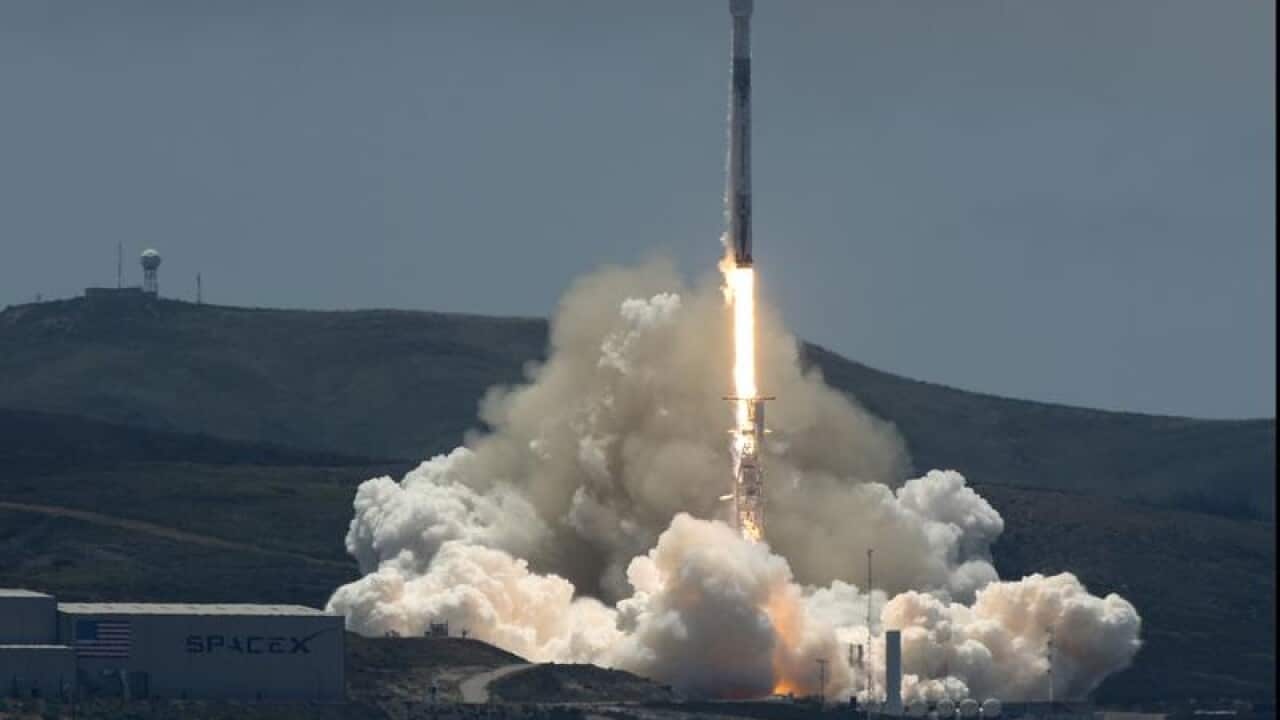 Launch of GRACE Follow-On spacecraft