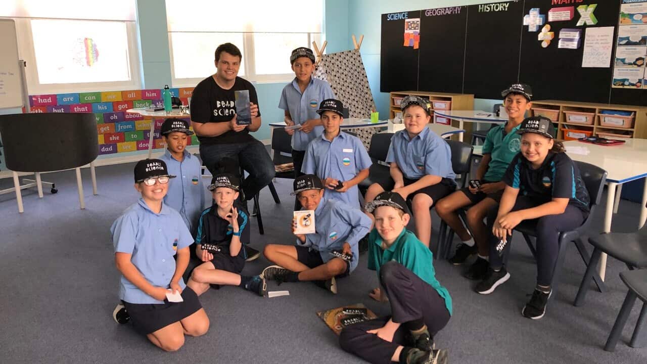 Corey Tutt encourages kids to take interest in science