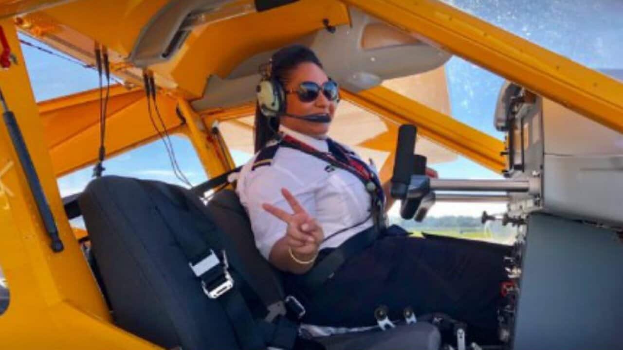 Nerita Somers flying high