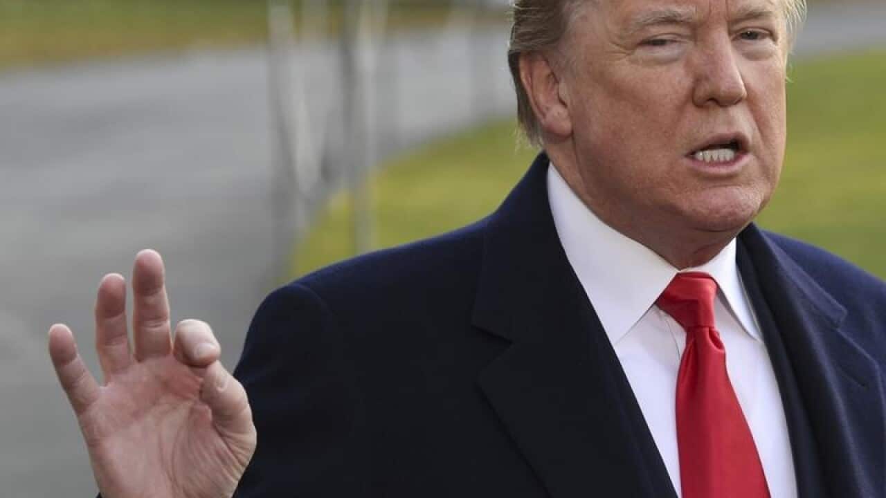 US President Donald Trump