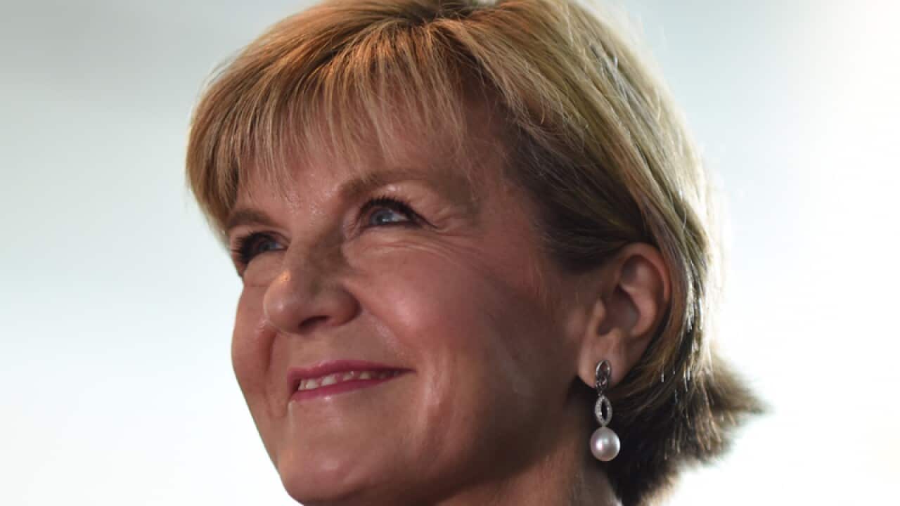 Australian Foreign Affairs Minister Julie Bishop