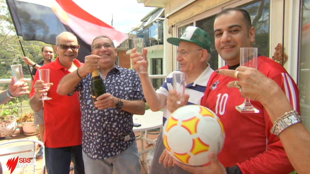 Members of Australia's Egyptian community.