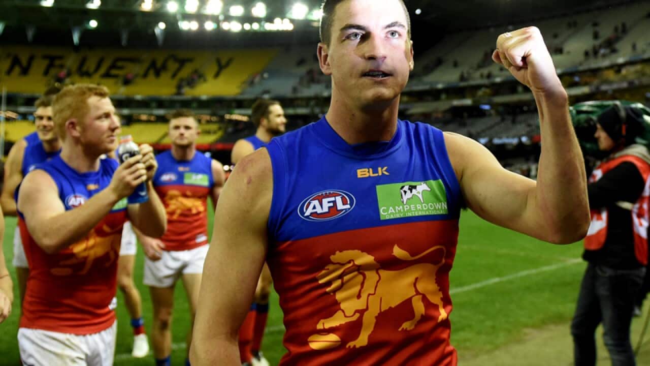 Tom Rockliff of the Lions