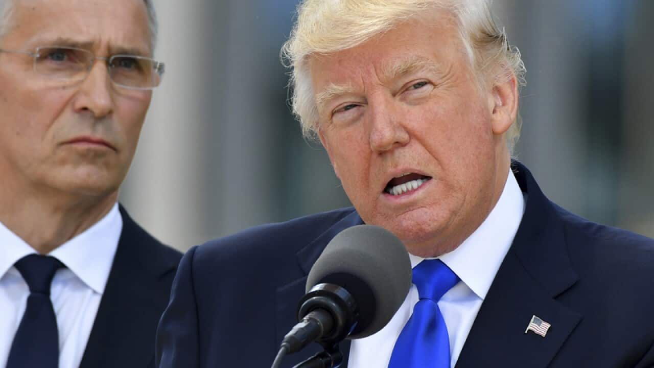 US President Donald Trump