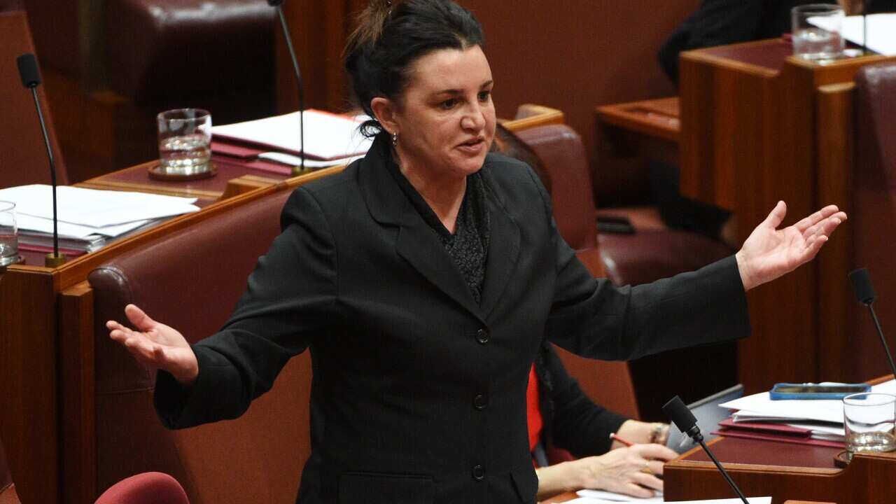 Tasmanian Senator Jacqui Lambie
