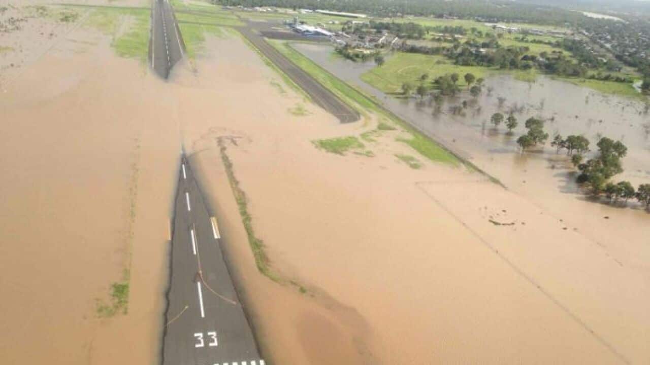 Rockhampton's flooded Fitzroy River to peak at midday