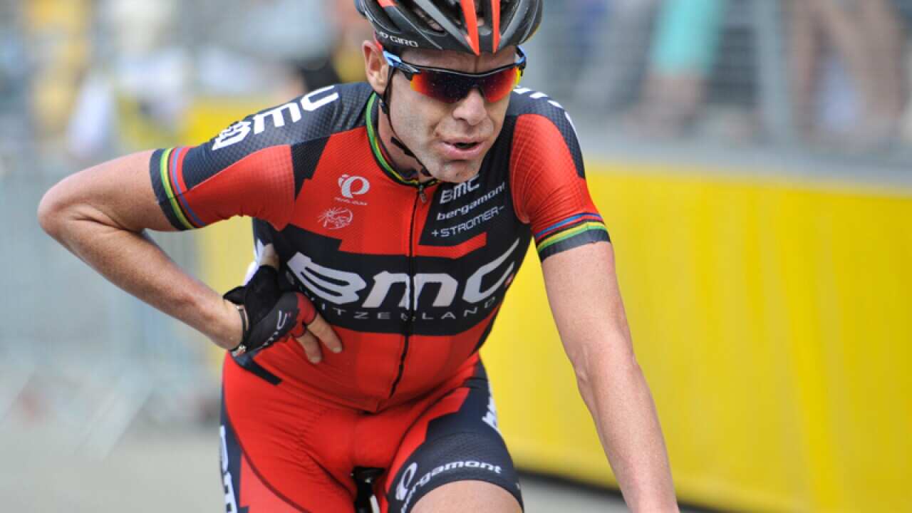 Australian cyclist Cadel Evans