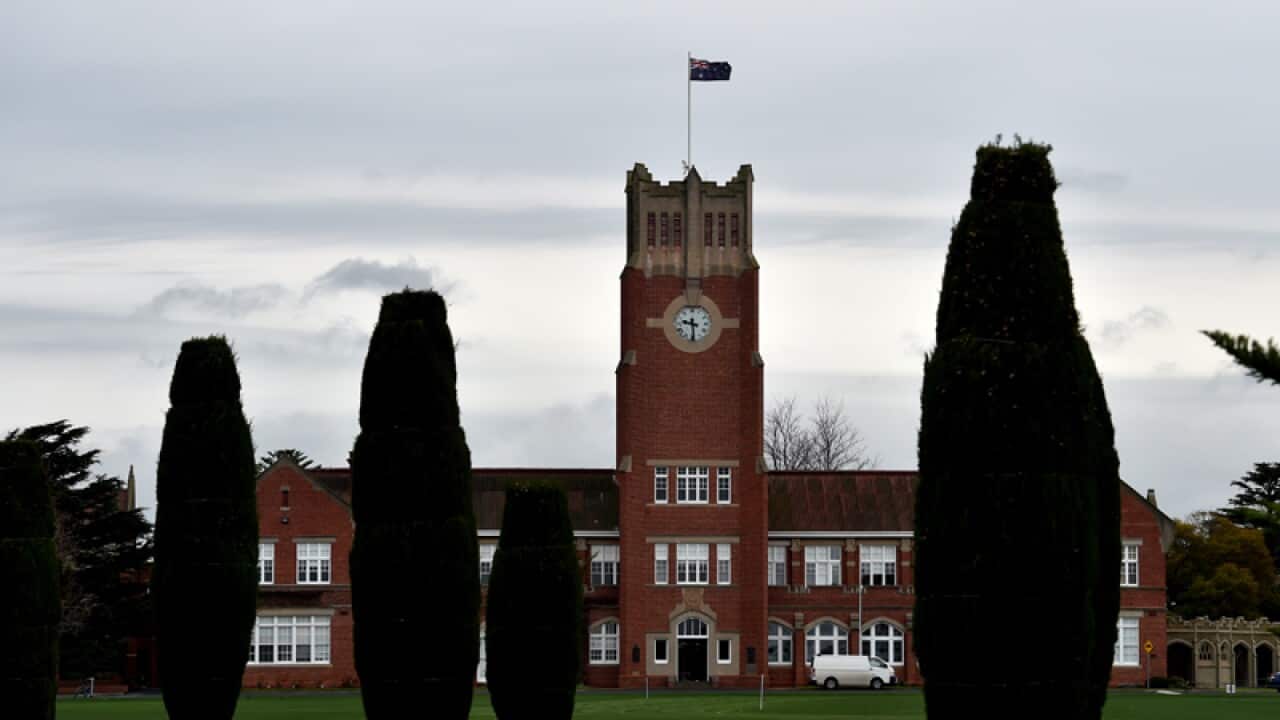 A view of Geelong Grammar School in Victoria