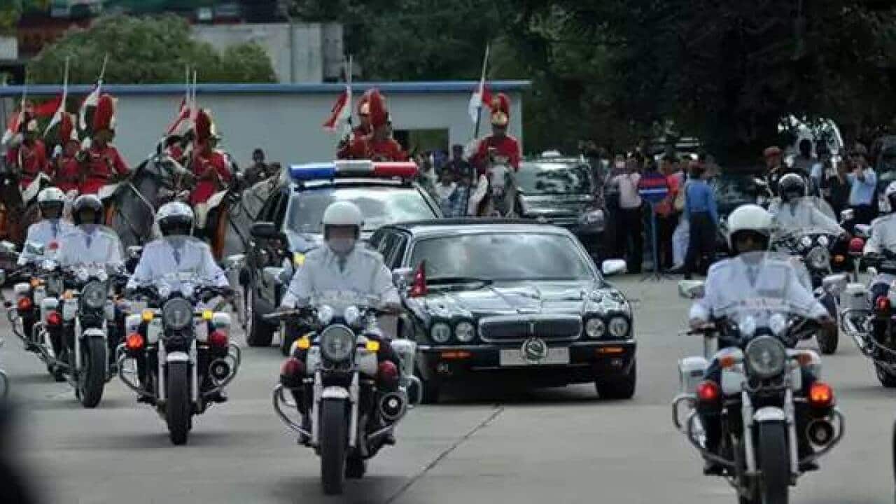Nepali President Motorcade